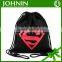 Cheap Small Backpack Printed Polyester Drawstring Bag