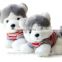 Promotion Brown White Dog Plush Kids Toy