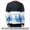 Custom men's shrug sweater /jacquard sweater /intarsia sweater