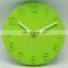 2016 New design 3D Silicone wall clocks 3d wall art
