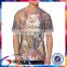 Quick dry unisex breathable graphic t-shirt