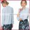 New desing woman lady form office blouse for women uniform