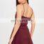 2017 wholesale spaghetti strap sexy ladies bodycon one piece dress