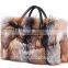 Factory wholesale customized real mink fur or fox fur bag