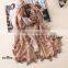 Custom brand scarves and shawls for 2016 women's fashion dresses