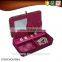 Top quality colorful sequin mirrored trendy cardboard jewelry box