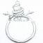 Christmas Snowman Metal Plate