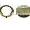 Blank Antique Bronze Double Shape Metal Compact Mirror
