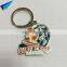 Custom zinc alloy keychain sublimation blank keychain hot selling metal keychain for heat transfer