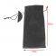 Wholesales Burlap Eco Wine Packaging Bag Jute Gift Pouch Black Hessian Hemp Drawstring Bag