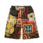 Loose Large Size Quick-drying Shorts Summer Cotton and Linen Printed Pants Casual Sports Thin Men's Beach Pants