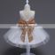 3colors New Style Sequin Flower 2-6 Years Girl Party Dress Birthday Wedding Princess Baby Children Kids Girls Dresses
