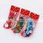 HQP-WJ116 HongQiang Pet Products Christmas set PE socks shape packaging Christmas color