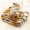 customize autumn and winter pet supplies flannel warm pet blanket tiger pattern pet dog cat teddy blanket
