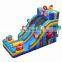 hot sale cheap popular design commercial inflatable giftbox slide for sale