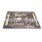 Unbreakable Safe Tempered Flat Glass Cutting Board Silk Screen Printing Board