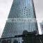 Facade building tempered insulated reflective glass