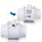 Plastic In Line Duct Pipe Centrifugal Inflatable Fan Ventilation Exhaust Fan