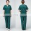 Hospital surgical short sleeves unisex isolation washable Scrubs Medical Nurses Uniform Suits sets