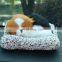 Car Accessories Puppy Doll Decoration Simulation sleeping Dog Car Ornaments Cute Dog Toy Gift