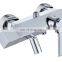 Dzr Brass Wall Mounted Double Bibcock 12 Water Angle Valve Abs Handle Faucet Taps With Shower Hand