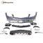 C-class w204 MC style c63 2D stylebody kit for w204 c-class body set 2011-2013y body parts front bumper side skirts
