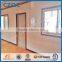 retail price UPVC single hung windows with grill design window/PVC vertical sliding window