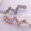 2015 New Model FY0065 Fashion Diamond Flower Type Hair Barrette Clip Wholesale