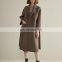 Women New Fashion Double Face Mid Length Alpaca Woolen Coat