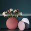 Creative ceramic crafts oblate vase ornaments