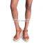 Women latest and beautiful quality design rope wedge heel platform sandals shoes ladies footwear