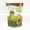 Custom plastic packaging stand up resealable ziplock pet food bag