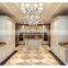 Modular Solid Wood Kitchen Sideboard Furniture Cupboard White Shaker Kitchen Cabinets