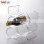 wholesale 4 bottles acrylic red wine display acrylic wine bottle display holders