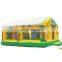 Football sport themed bouncer inflatable bouncy castle for kids