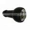 Complete 5 Speed Leather Boot cover Chrome Car Gear Shift Knob For Peugeot 307
