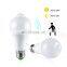 LED PIR Motion Sensor Lamp E27 220V 7W 9W 12W 15W Automatic ON/OFF LED Bulb Light Sensitive Human Body Movement Detector Lights