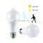 12V LED Motion Sensor Bulb Light E27 Automatic On Off Night Bulb Motion Sensor Security Light