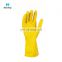 Reusable Waterproof Household Gloves Wholesale Customized Logo Pure Latex Kitchen Dish Washing Cleaning Household Rubber Gloves