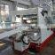 Kunlun Haisu cheap pvc profile plastic extruder machine wood plastic profile production line skirting line production equipment