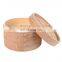 High Quality 10 Inch Bamboo Steamer with Steel Rings for Cooking steamer basket