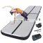 UICE 4mx1mx10cm Black Carbon 4m/3m Inflatable Air track Tumbling Gym Mat Durable Gymnastics Exercise Mat