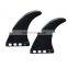 UICE Plastic Longboard Fin Black  Surfing Classic Single Center Fin For Stand up Paddle Board