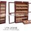 Humidity Large 4000 - 5000ct Customized mahogany Spanish Solid Cedar Wood Cigar Humidor two door cigar cabinet