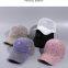 2023 new summer lady LOVE drill cowboy torn han edition casual baseball cap thin sunshade cap