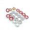 9.2mm dyed ring Prong snap button for clothes