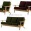 Top 10 product Hans Wegner Plank sofa fabric sofa                        
                                                Quality Choice