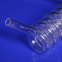 Clear Spiral Quartz Glass Tube Heaters Fused Glass Coil Tube for Chemical Industry