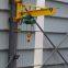 Aifite fixing crane mounted on the wall