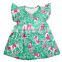 short frock dress Animal prints yiwu baby girl summer dress